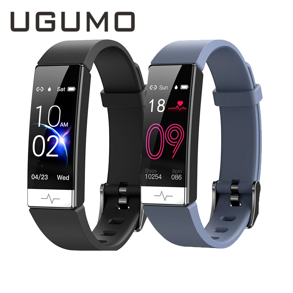 

UGUMO Y91 Smart Bracelet ECG PPG HRV Heart Rate Monitor Blood Presures Health Smart Watch Message Reminder Fitness Tracker Watch