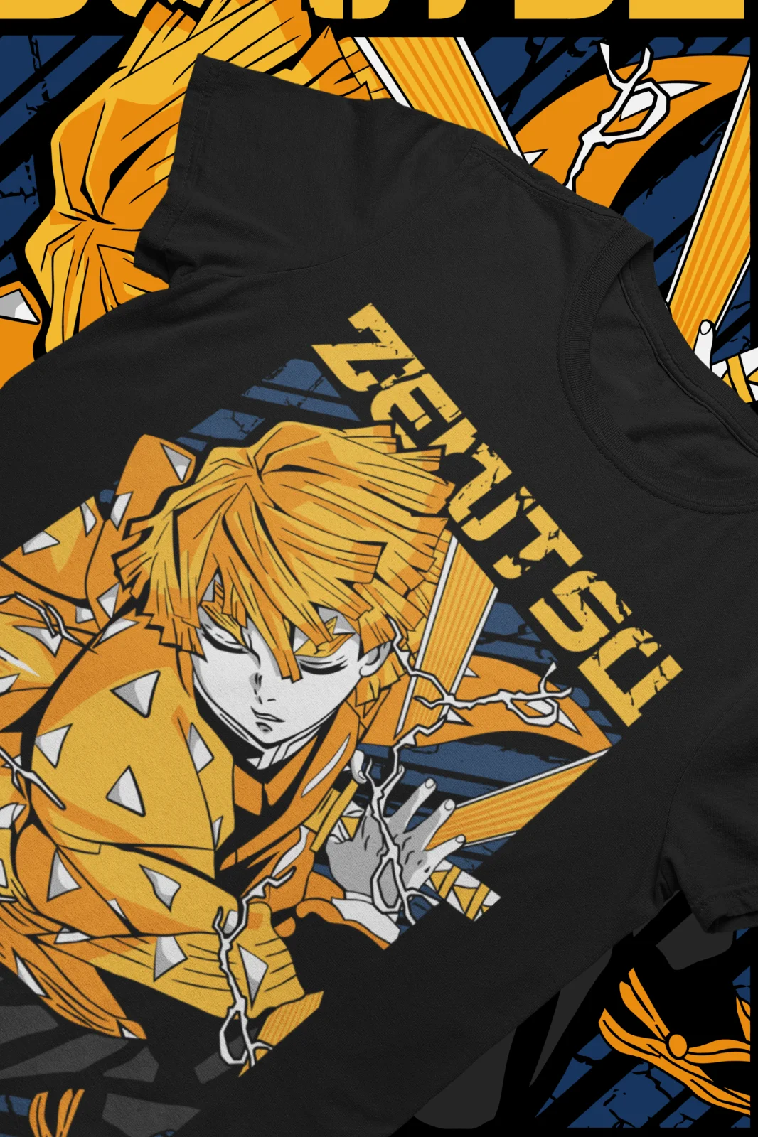 Футболка Zenitsu с изображением рассекающего демонов Kimetsu No Yaiba футболка Nezuko Tanjiro Anime