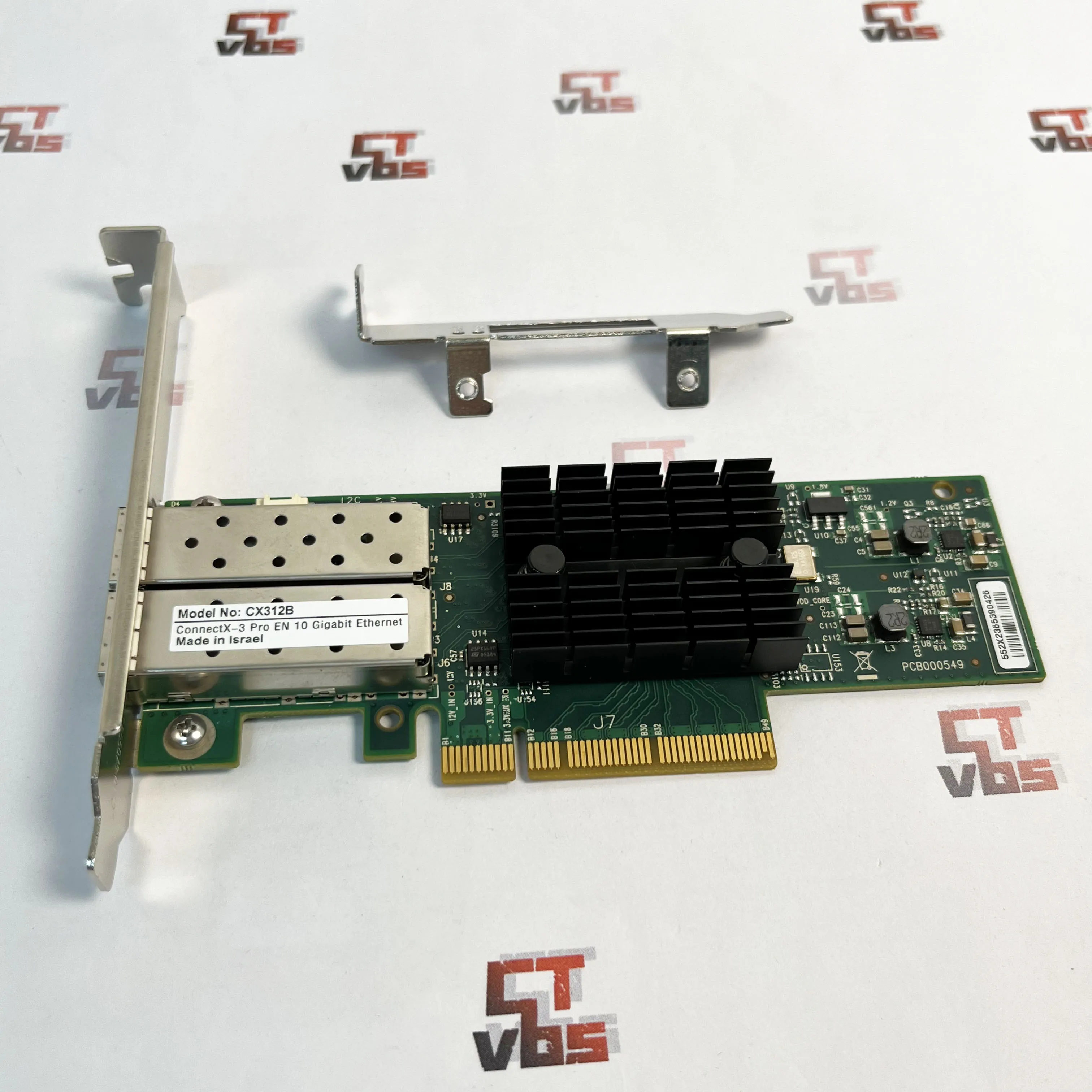 Mellanox ConnectX-3 CX312B 10Gbe CX312B-XCCT Pro SFP+ Dual Port Ethernet Adapter