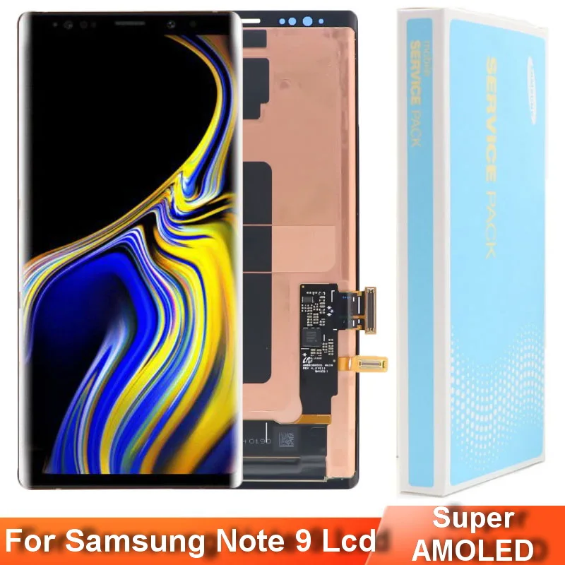 

ORIGINAL 6.4'' SUPER AMOLED Note9 LCD For SAMSUNG Galaxy Note 9 LCD Display N960 N960F N960D Touch Screen Digitizer Assembly