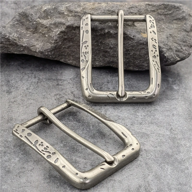 

1PCS Inner 38MM Metal Belt Buckle Quality Leather Belt Craft Part Men's Belt Buckle Single Prong Pin Clips Belt Buckle AK0048