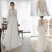 2021 lady sexy deep v neck backless lace up long sleeve dress women spring casual evening sequined formal party gowns