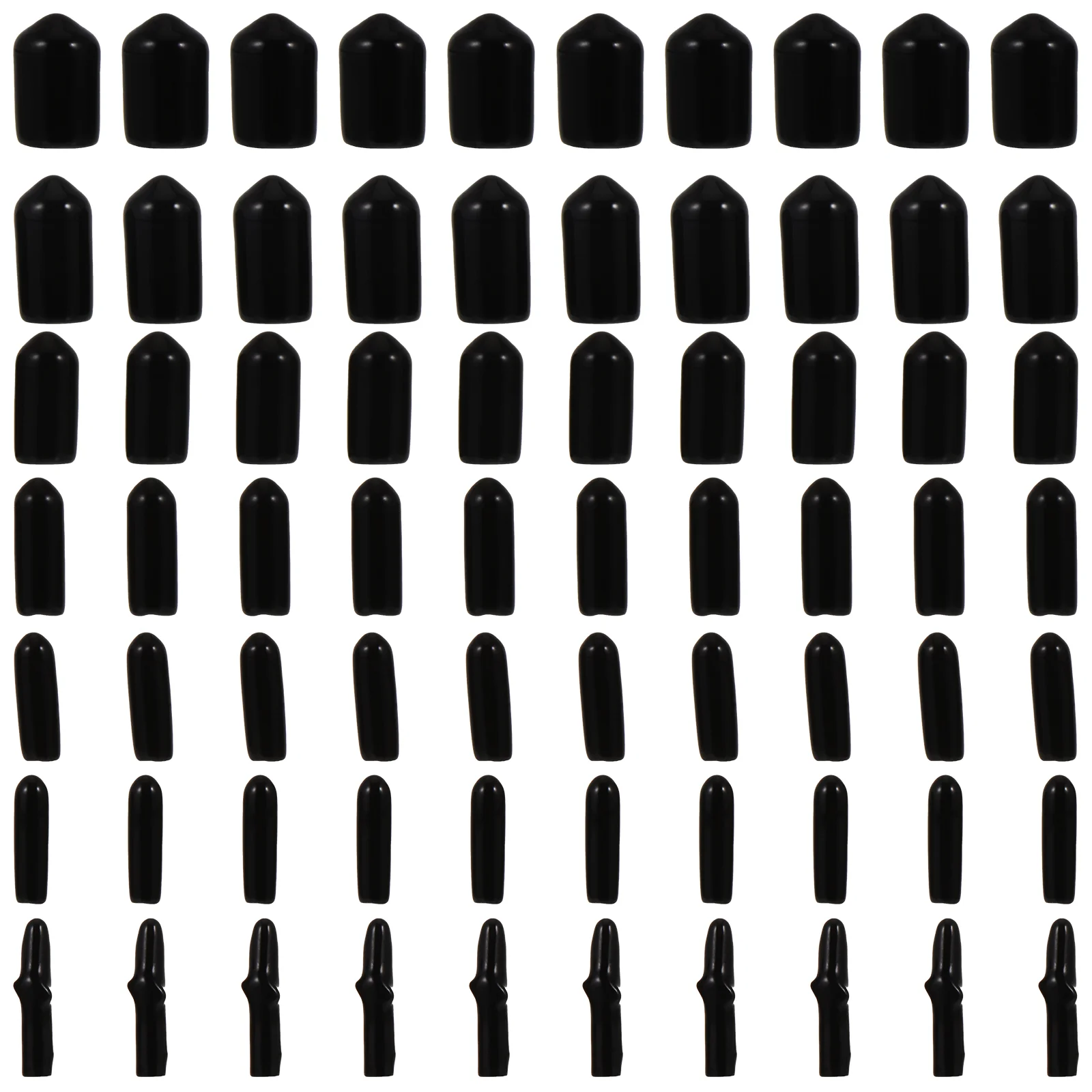 

700 pcs Bolt Screw Protector Flexible Bolt Screw Cap Pipe Post Cover Thread Protector