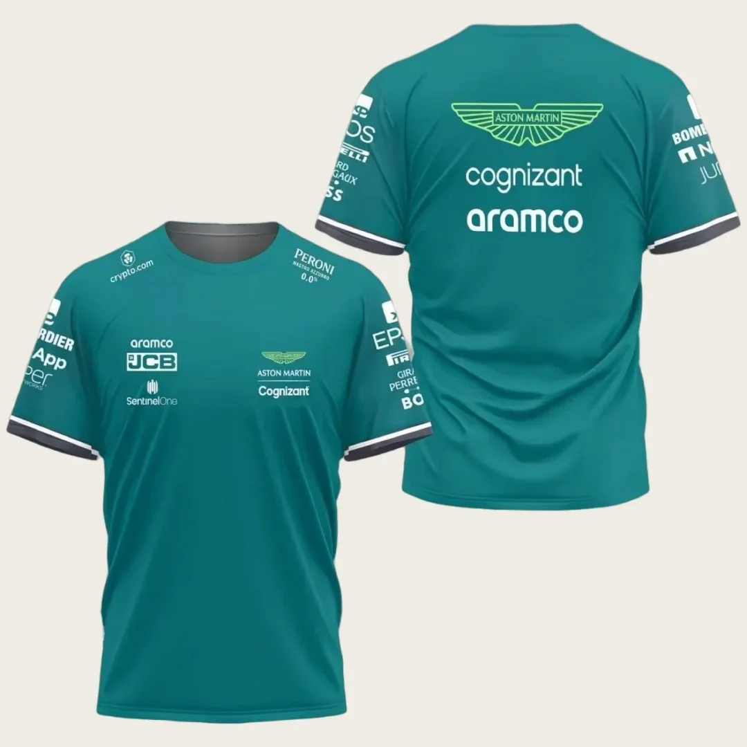 Астон Мартин Алонсо No. 14, Camiseta de Carreras, Corta De secado Rápido, дышащая, No. 14 (art.: 3920d460709bc) - 3920d460709bc