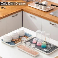 drying shelf kitchen sink soap sponge holder bottle cup tableware drain tray double layers detachable hollowed out dring rack