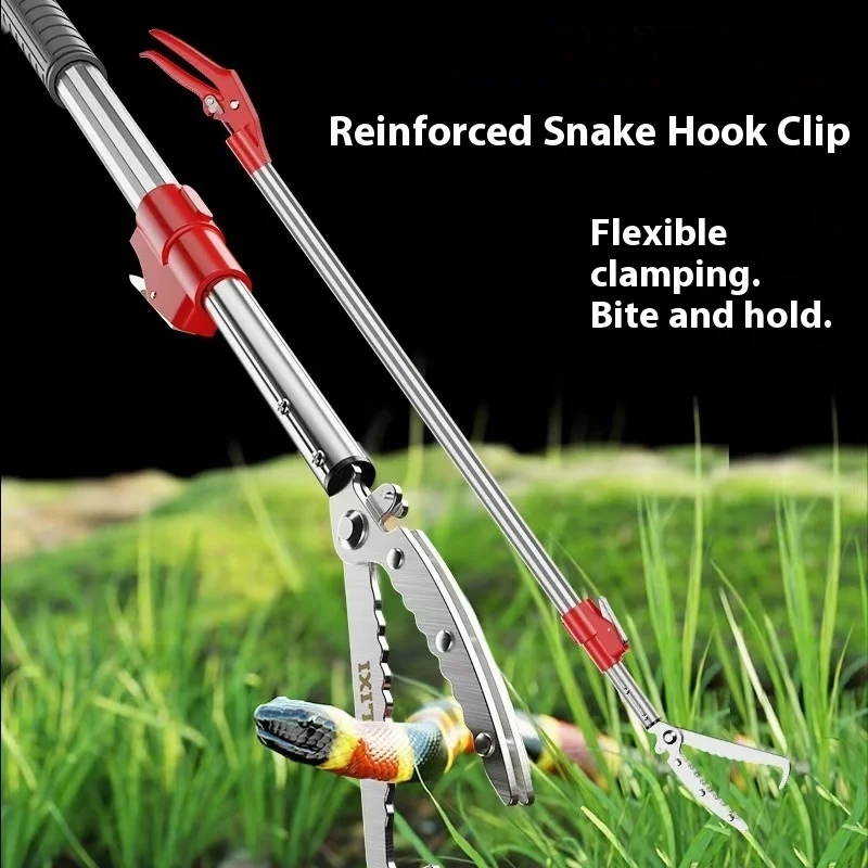 Многофункциональный большой зажим для ловли змеи приспособления моря