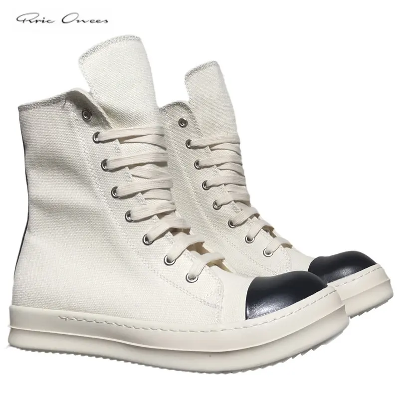 

Высококачественные мужские парусиновые кроссовки с высоким верхом Rick, увеличивающие рост кроссовки, повседневная обувь, походная обувь Rric ...