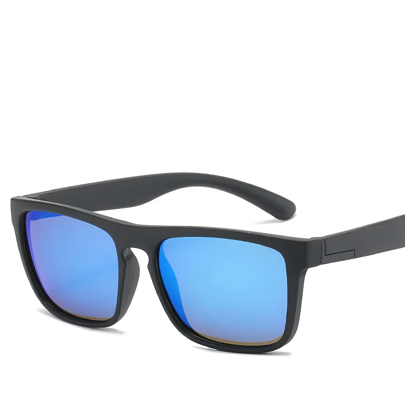 

2PCS Silicone Sunglasses For Children And Square Film Sunglasses For Boys Soft And Comfortable Hipster Glasses For Children