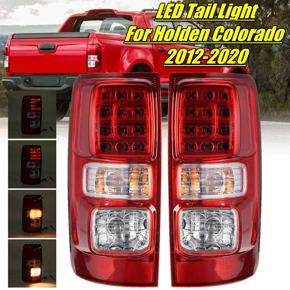 

LED Tail Light Rear Light Stop Brake Turn Signal Light For Holden Colorado 2012-2020