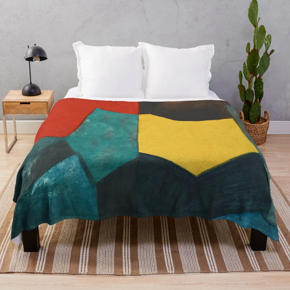 Одеяло Serge Poliakoff Art односпальная кровать для пикника модные одеяла