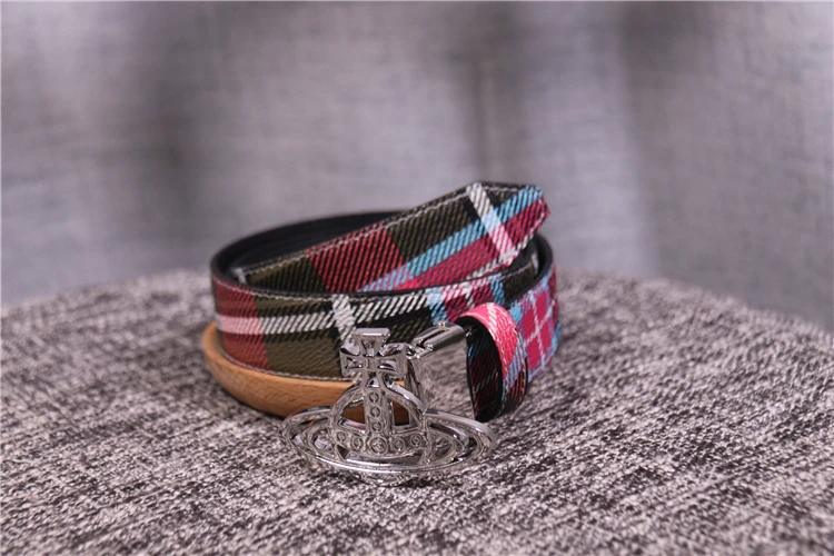 

Японский трехмерный кожаный повседневный ремень с застежкой в форме Сатурна