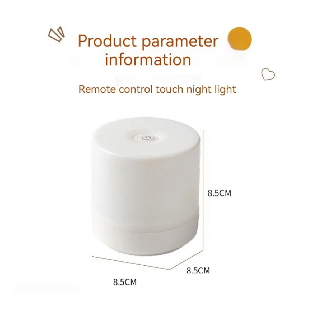 Лед прикроватные лампы 3 цвета Ночные переносные глаза Защита спальни Свет