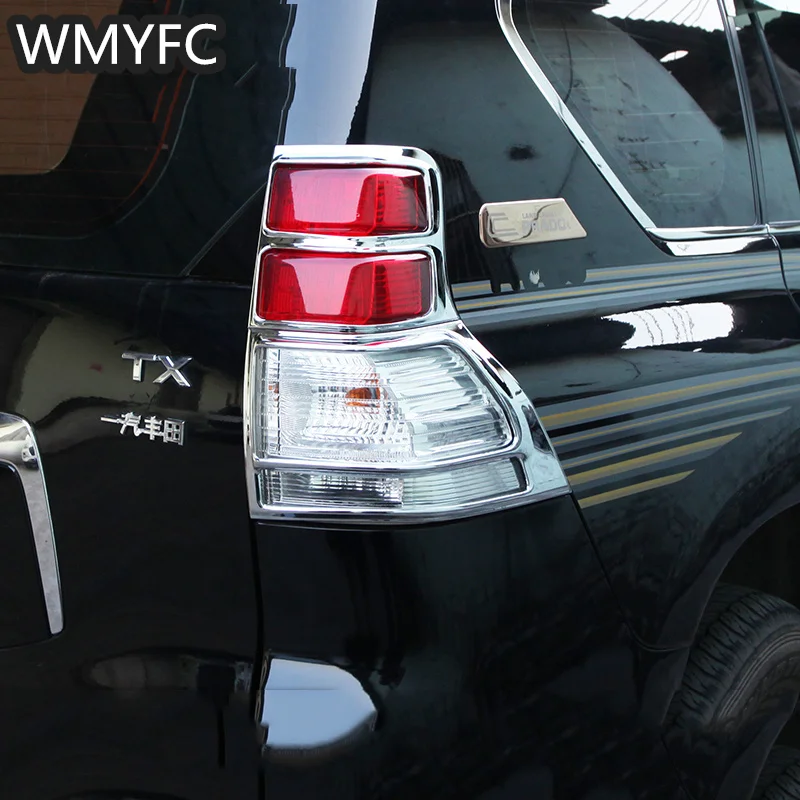 

Накладка на заднюю фару, хромированная накладка на задсветильник ру для Toyota Land Cruiser 150 Prado LC150 FJ150 2010 2011 2012 2013