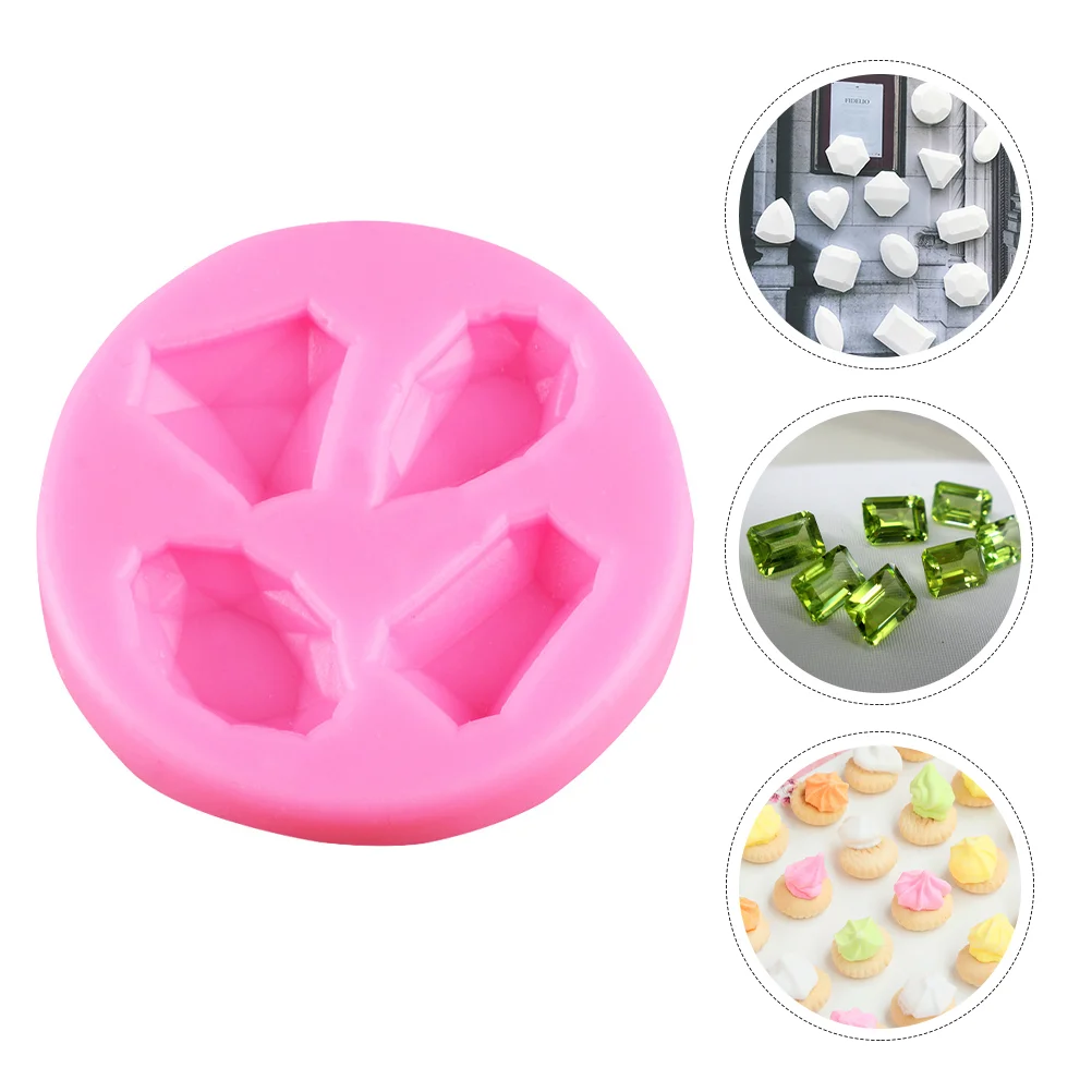 

Molds Silicone Baking Diamond Cake Pudding Pastry Chocolate Pastey Gum Craft Sugar Cupcake Tools Decorating Jellycandy Cookie