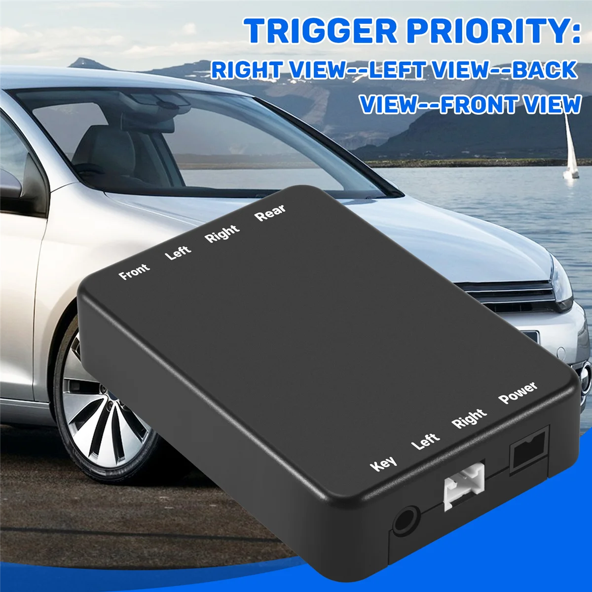 Камера для парковки автомобиля с панорамным обзором 4 направления 360 градусов