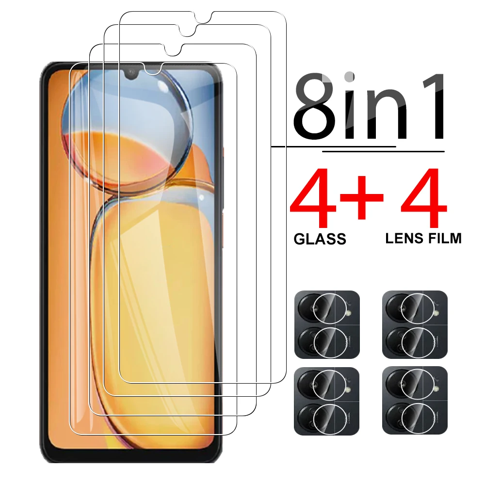 

Защитная пленка 8 в 1 для Xiaomi redmi 13c 4G redmi13c xiomi xioami xaomi redmy 13c c13, защитная пленка с полным покрытием для объектива 6,74 дюйма