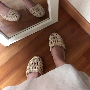 JARYCORN 2023 Summer Fashion unisex home Women's straw slippers New couple cane shoes handmade natur in USA (United States)