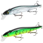 Воблер, 1 шт., 11,5 см, 14 г, кренкбейт в виде гольяна, с твердыми 3D глазами, плавающая качественная искусственная пластиковая наживка, Япония, рыба