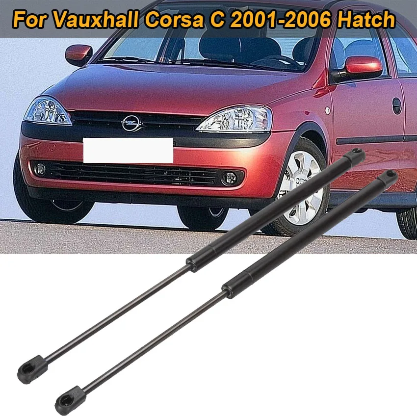 

For Vauxhall Opel Corsa C Hatchback MK2 2001-2006 Rear Tailgate Boot Gas Strut Springs Supports Lift Car Tuning Accessories