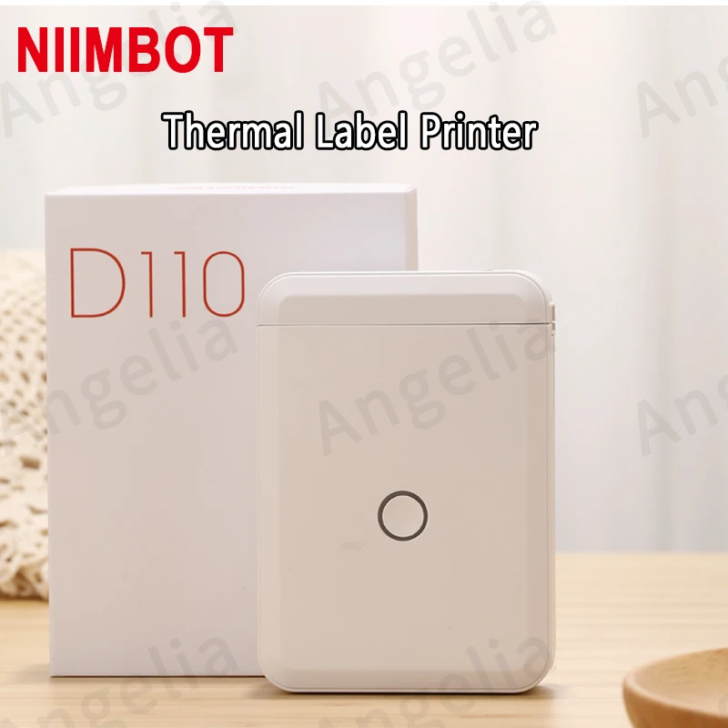 

Niimbot D110 white Wireless Bluetooth Printer Portable Fast Self-adhesive Label Thermal home office Label no ink Printer