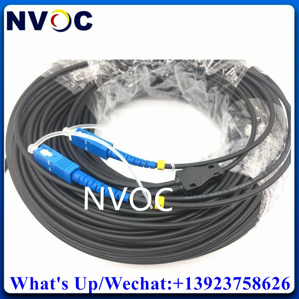 2 ядра 300 м SM G657A1 дуплексный черный кабель из ТПУ большого диаметра 5 0 мм 2C 4