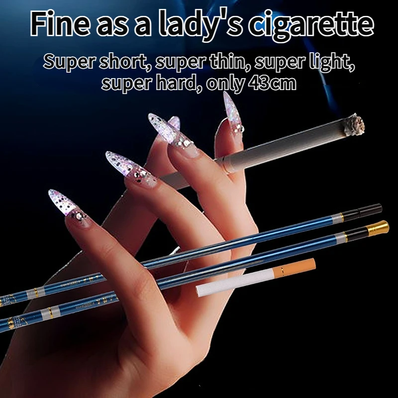 

1.8M -3.9M Carbon Fishing Rod Pocket Telescopic Ultra Light Hard Rod Suitable for Stream Freshwater Fishing Rod