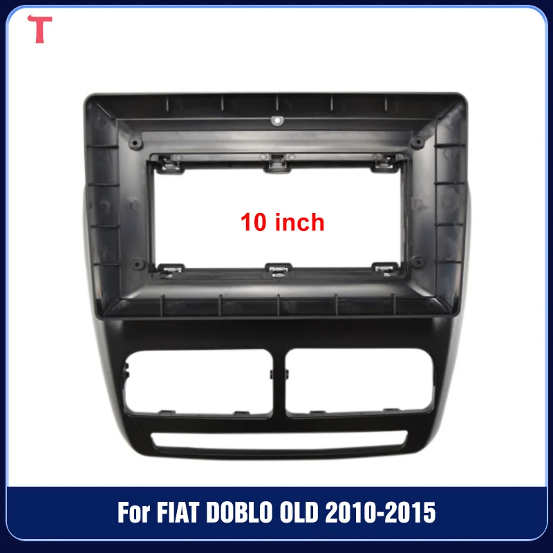 Для FIAT 2010-2015 DOBLO OLD 10 1/9 дюймов автомобильный DVD стерео радио рамка приборная панель