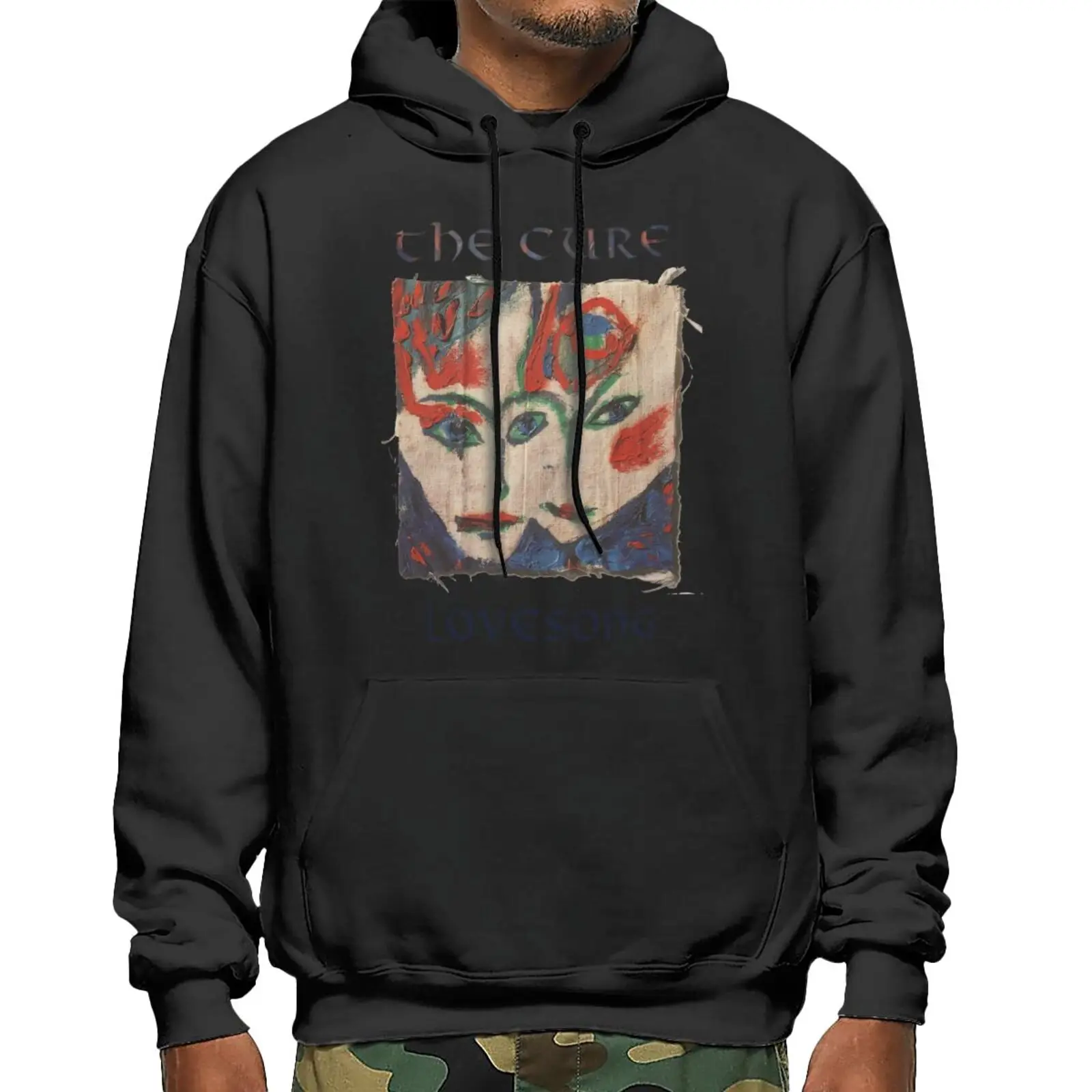 

Мужские толстовки с капюшоном The Cure Lovesong, свитшоты, одежда для мужчин, аниме свитшот, толстовка с капюшоном и молнией, худи, мужские толстовки