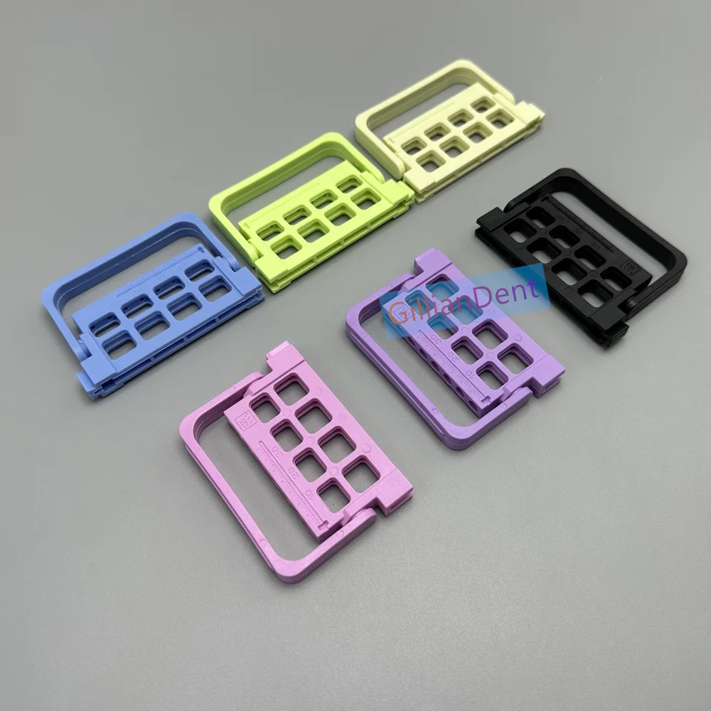 Пластиковый держатель стоматологических эндодонтических файлов с 8 отверстиями