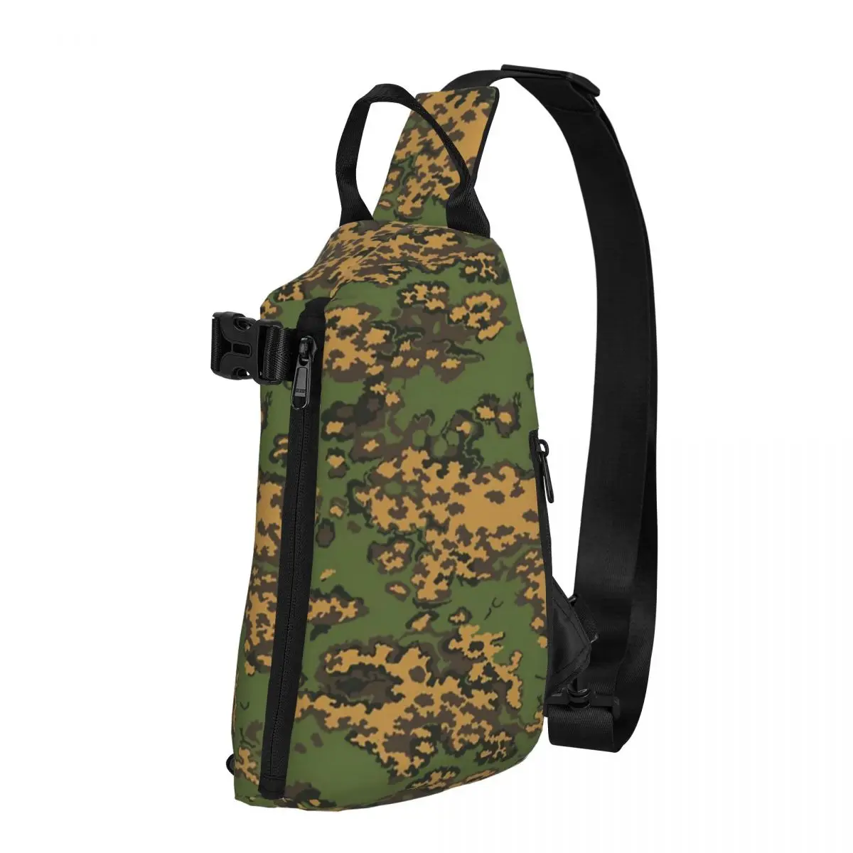Russian Woodland Camouflage! Russian Camouflage Shoulder Bags Chest Cross Chest Bag Diagonally Casual Messenger Bag