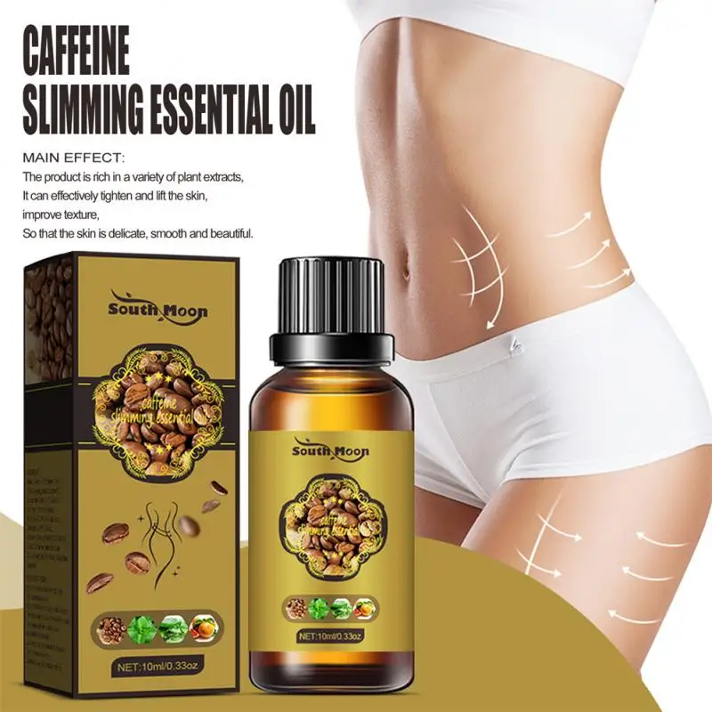 

Coffee Slimming Essential Oil Lymphatic Drainage Therapy Weight Loss Anti Cellulite Promote Metabolism Body Slim Massage Oils