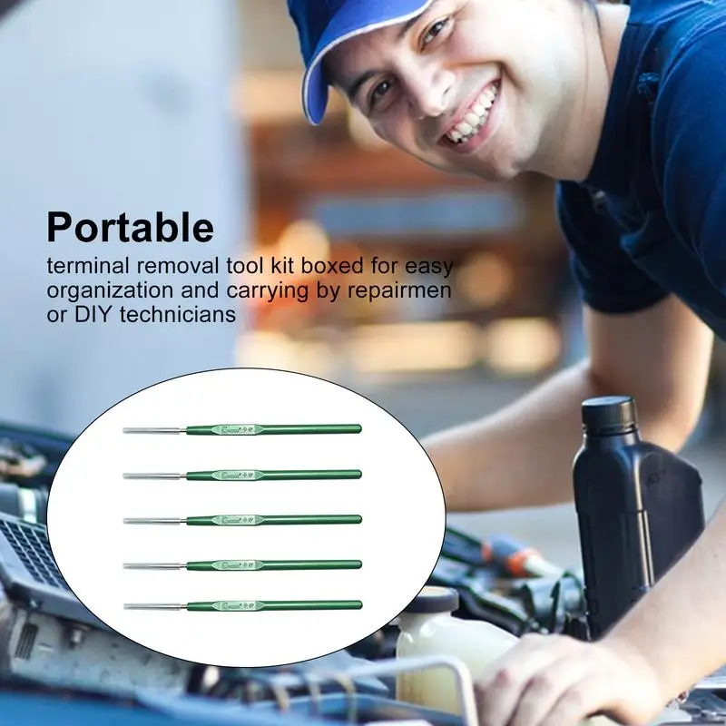 Набор инструментов для удаления штифтов 5 шт. съемник инструмент клемм набор