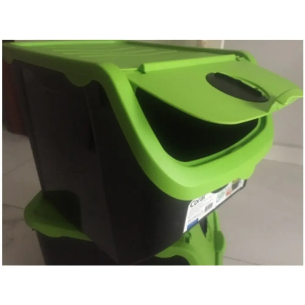 

Hobby Life Coral Potato Onion Garlic Storage Box Food Container Kitchen Storing Plastic Vegatable Keep Fresh