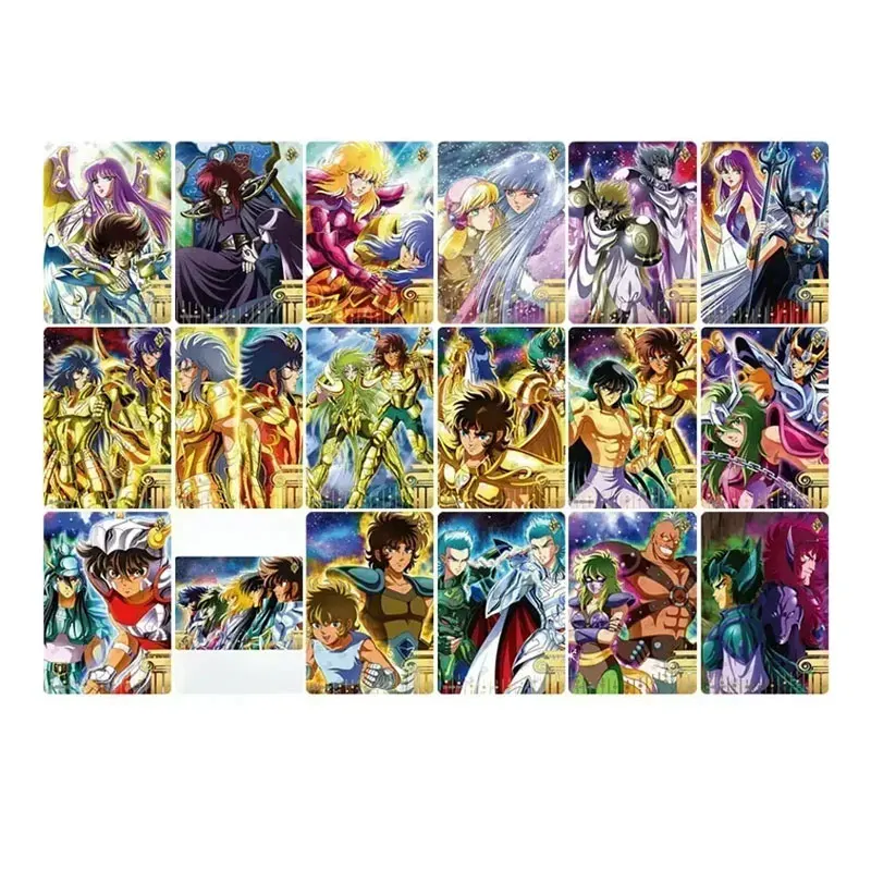 Фото Коллекционная карта KAYOU Saint Seiya, серия 3, UR(054-070)/SSR(040-057), оригинальный полный набор, карта из серии «Пробуждение Священного Плаща» №4