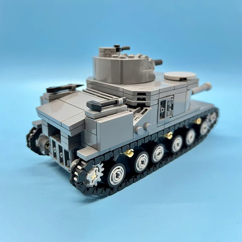 Модель военного танка MOC, конструктор из строительных блоков, военная техника, модульная технология, подарки, праздничный набор для сборки, детские игрушки (art.: 3920da07a8897) - 3920da07a8897