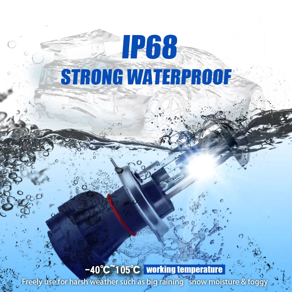 Комплект ксеноновых ламп для фар HID Xenon 9004-9007-H/L 55 Вт 12 В H1 H3 H11 h7 комплект hid 6000k