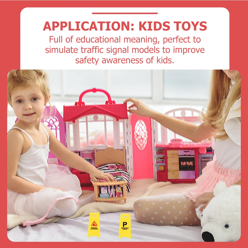 25 шт. обучающие познавательные игрушки дорожные знаки для детей уличный игровой