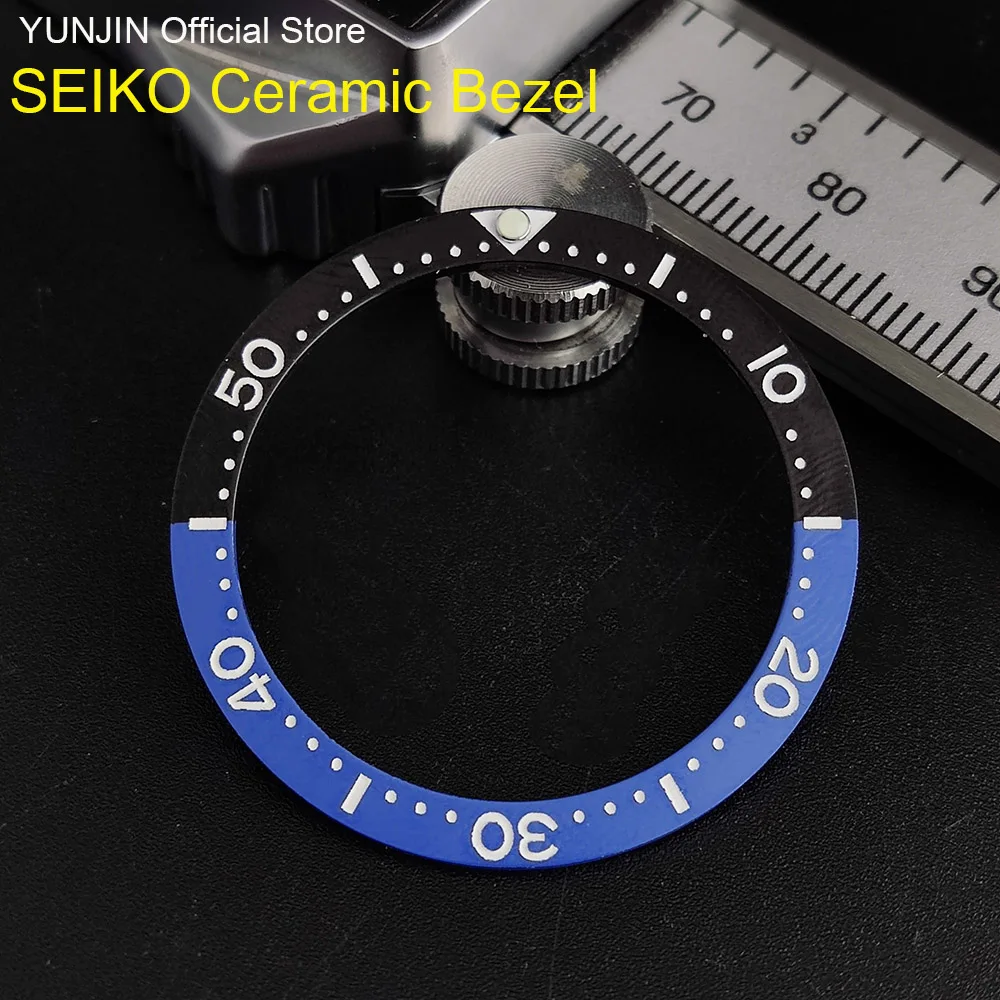 33 7*27 5 мм плоская керамическая рамка вставка SEIKO запасная для часов кольцо