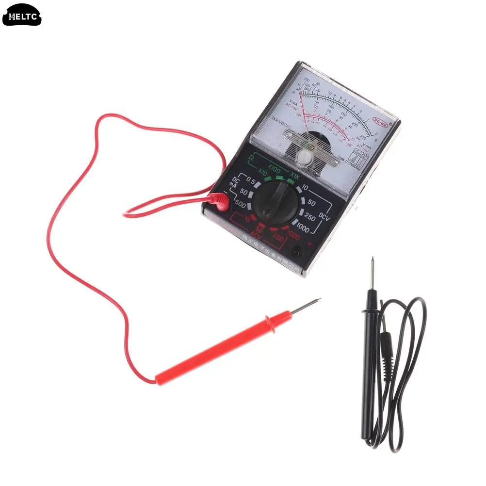 

1pcs MF-110A Electric Analog Multimeter Multitester Portable Voltmeter Ammeter AC / DC Voltage Current OHM Multi Meter Tester