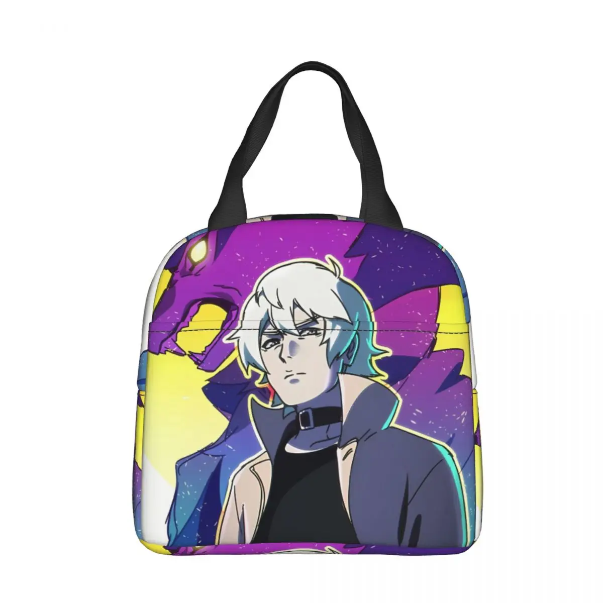 

Wolf Oxford Cloth Portable BagsAnime BNA School Trip Lunch Hiking Debris Cooler Food Handbags