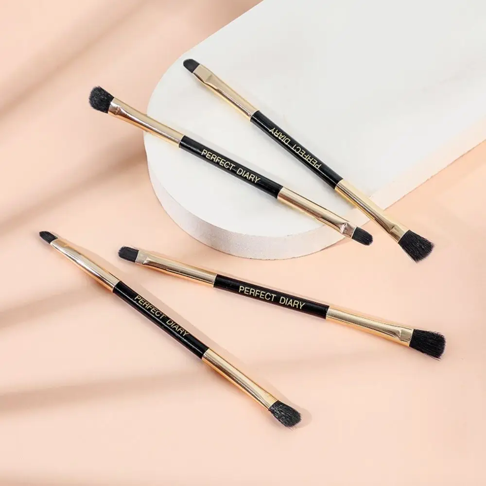 

Pen Natural Smudge Dense bristles Eye Cosmetic Brush Eyeshadow stick Makeup Smudge Brush Double-ended Eyeshadow Brush