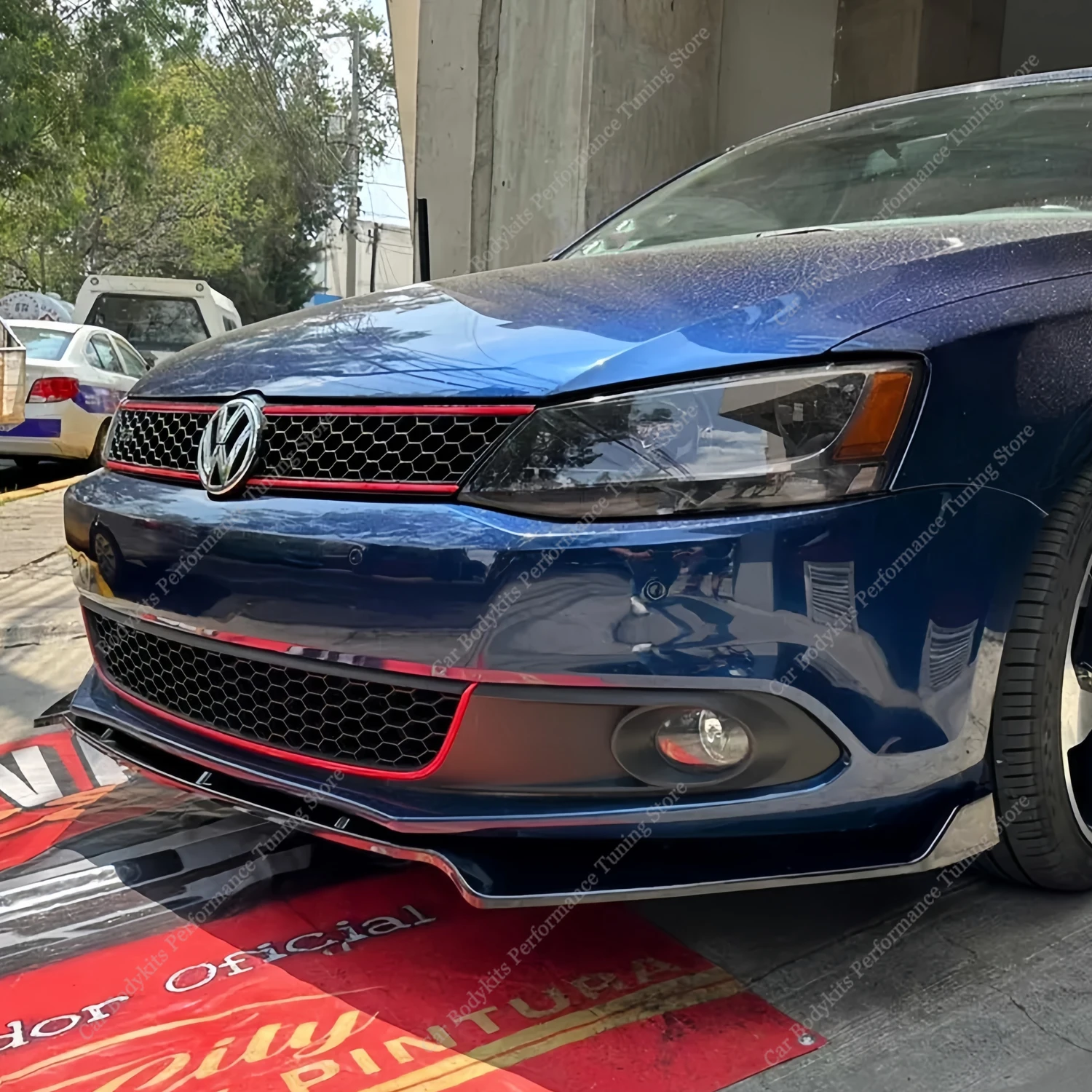 3 шт. передний бампер для VW Jetta MK6 Pre-Lci 2011-2014