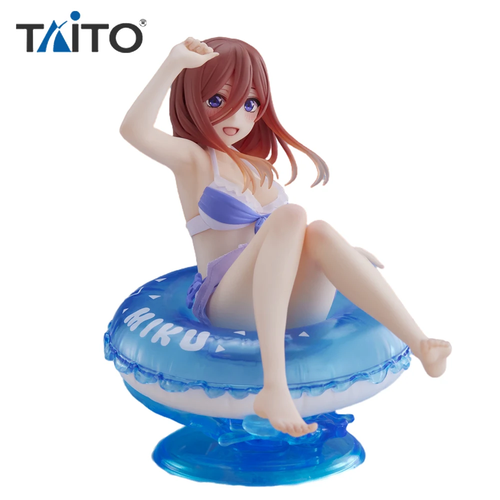 

100%Original Nakano Miku Action Anime Figure Genuine TAITO The Quintessential Quintuplets Boxed Model Dolls Toy Birthday Gift