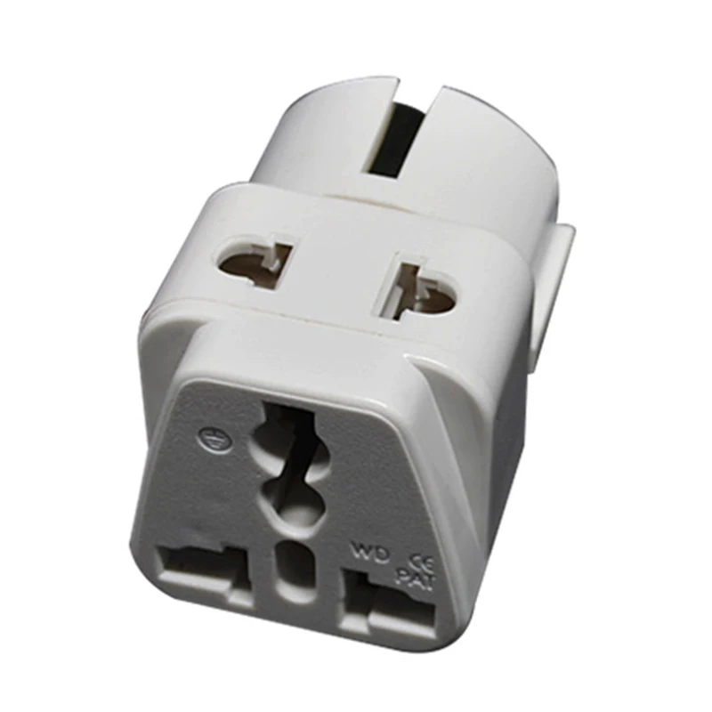 10 шт. универсальный адаптер питания от 1 до 2 AU ЕС США Великобритании и Германии