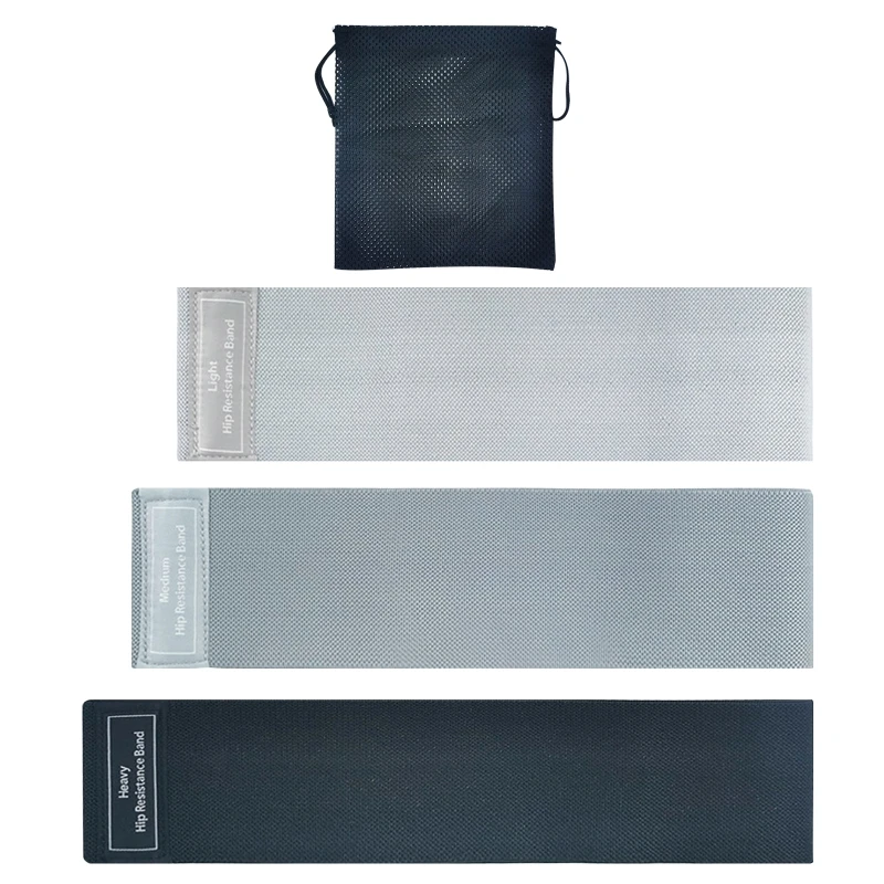 

Resistance Band Non Slip Cloth Exercise Bands to Workout Glutes, Thighs Legs Booty Band Training Band for Yoga, 3 Levels