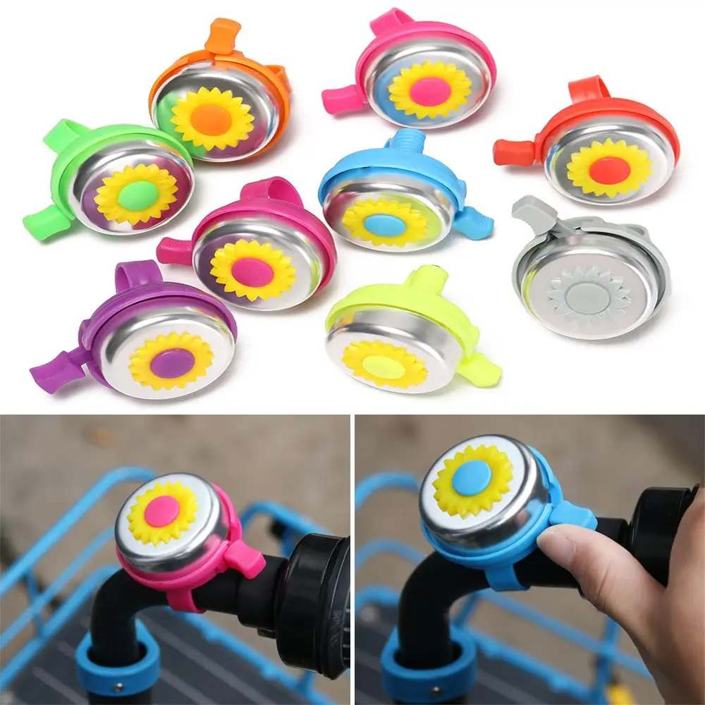 

1pc Hot Sale Kids Funny Bicycle Bell Horns Bike Flower Bells Children Girls Cycling Ring Alarm for Handlebars Multi-color