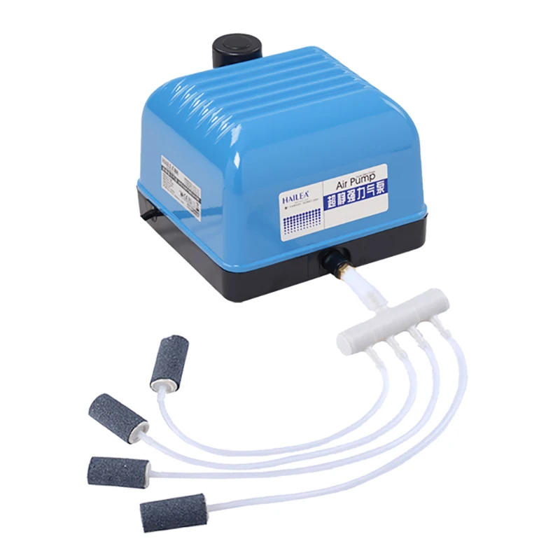 Hailea V10/V20/V30/V60 тихий аквариумный оксигенационный насос для аквариума кислородный