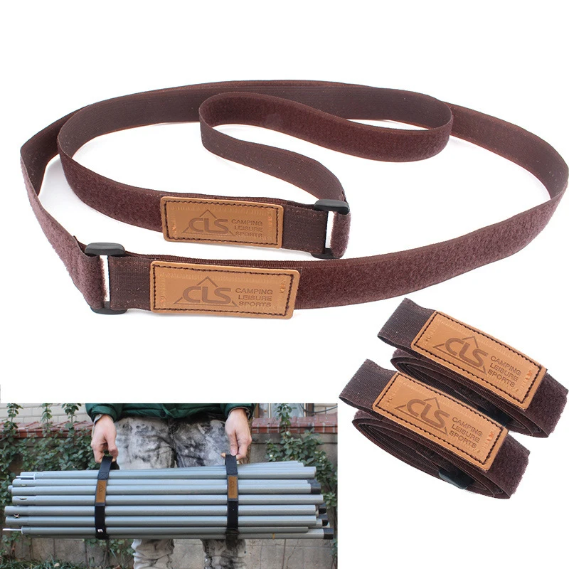 

2 PCS Outdoor Camping Binding Belt Travel Equipment Luggage Tent Canopy Storage Binding Belt Binding Rope