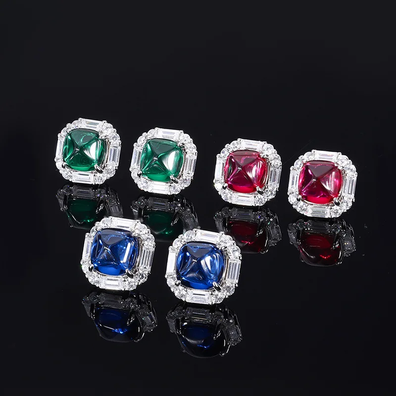 

Женский набор ювелирных изделий из серебра 925 пробы, 8 х8 мм