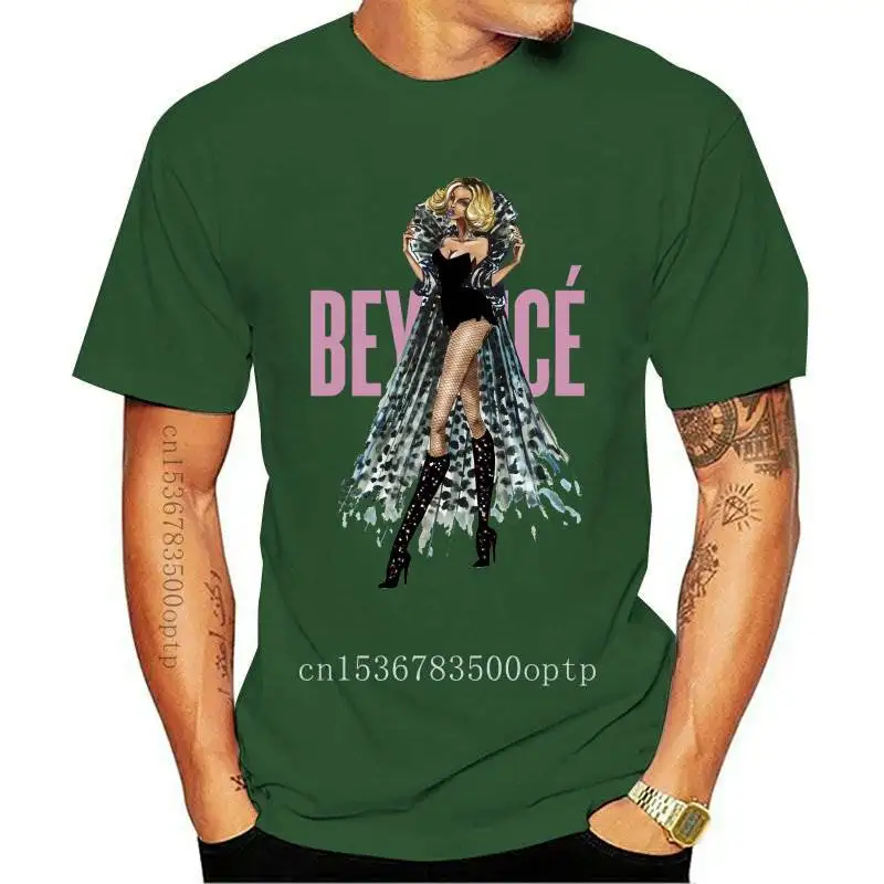

Camiseta con estampado de Beyonce para mujer, ropa informal para mujer, divertida, de verano, 2021